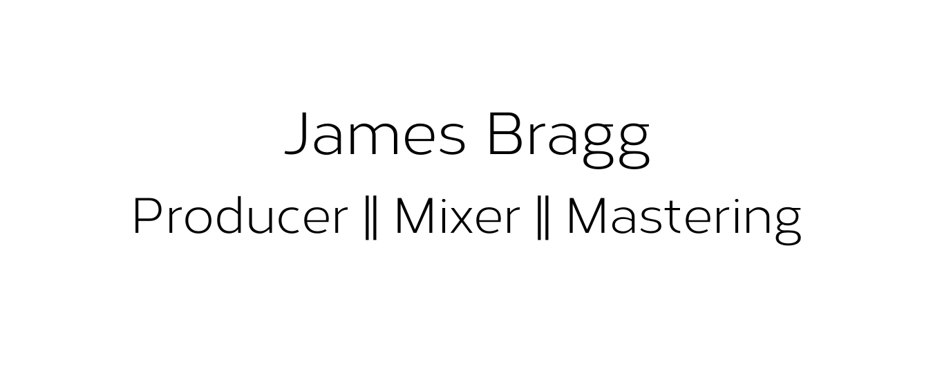 James Bragg Recording